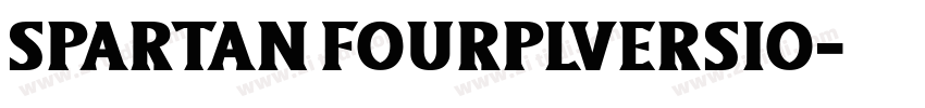 Spartan FourPLVersio字体转换